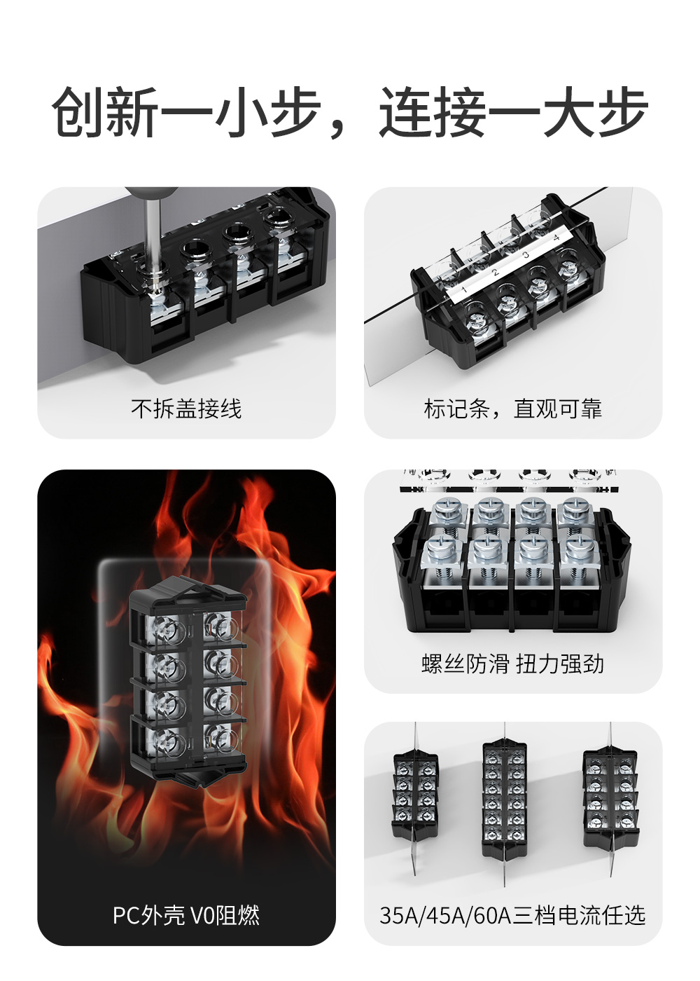 TB1-35A/45A/60A-F穿墙端子
