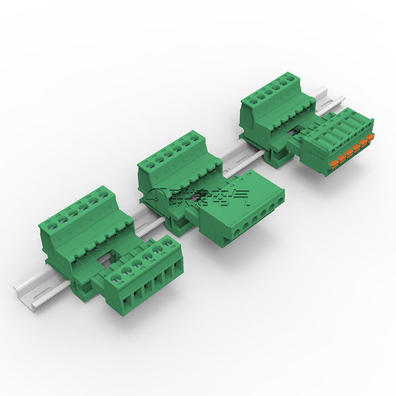 联捷LC15-5.08+LC1/LC3/LC6-5.08对插组合式接线端子