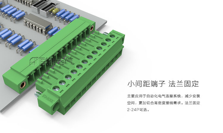 12P小间距插拔式端子