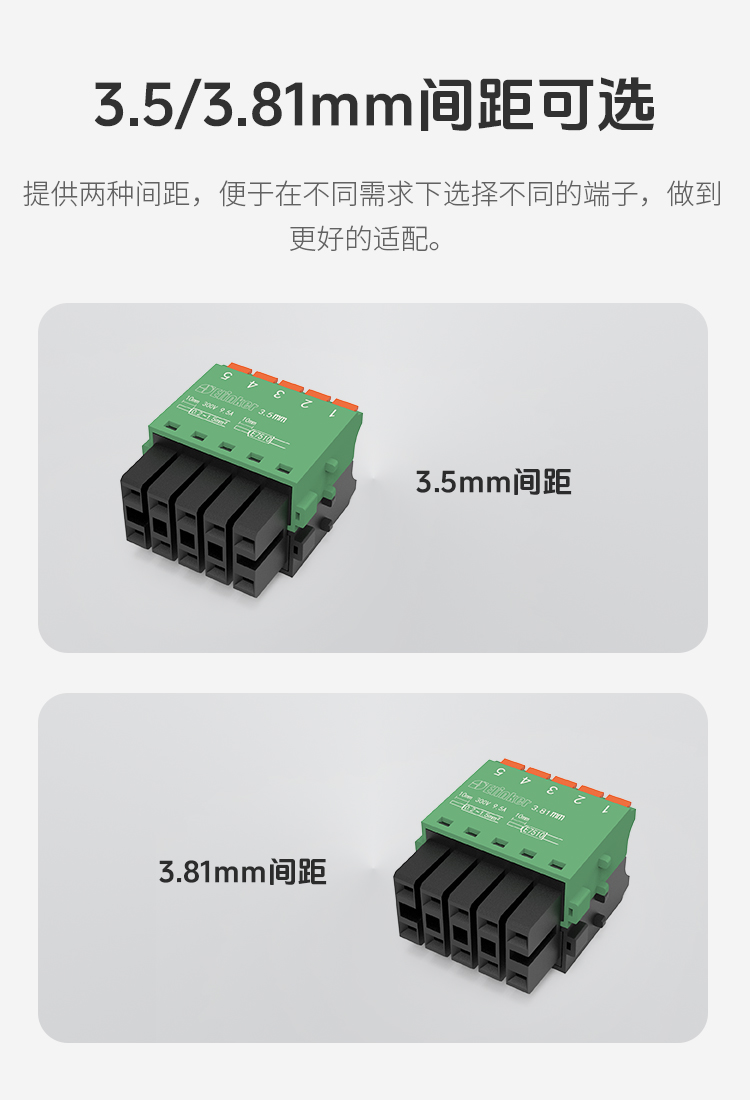 LC89-3.5/LC89-3.81双层快速插拔式接线端子