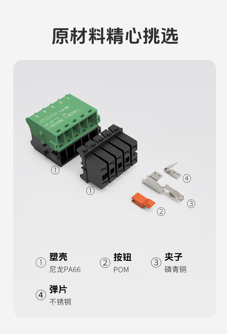 LC89-3.5/LC89-3.81双层快速插拔式接线端子
