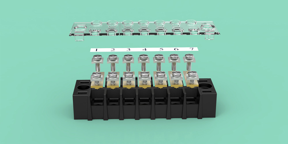 高品质TB端子 防滑丝Tb端子 阻燃端子台