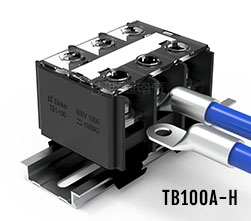 tb100a端子座带导轨