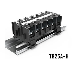 tb25a端子座带导轨